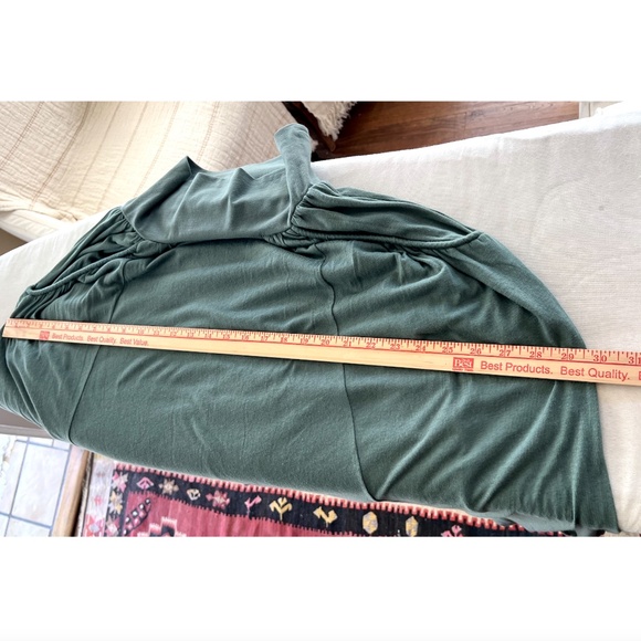 GARNET HILL Favorite Knit Maxi Skirt in Sage -  S - Picture 11 of 12